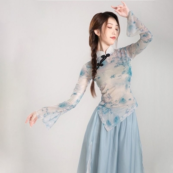 Fengju fustă pentru dans popular din cânepă, primăvara 2025, pentru femei