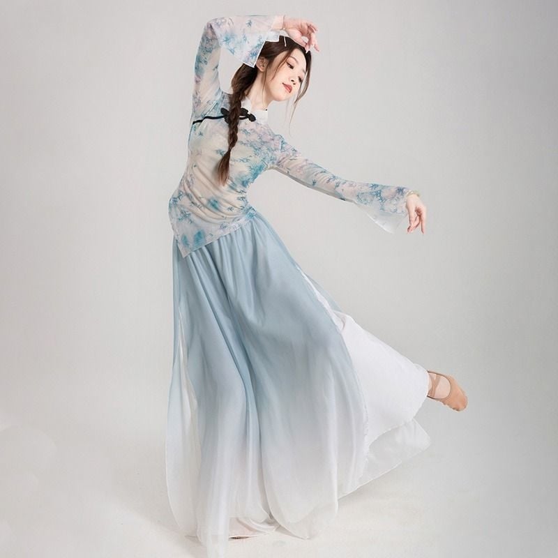 Fengju fustă pentru dans popular din cânepă, primăvara 2025, pentru femei