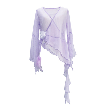 Etno tánc felső a színpadi előadáshoz — Tencel anyag, fő anyag: nylon, 2025 tavasz, eltérés 1–3 cm