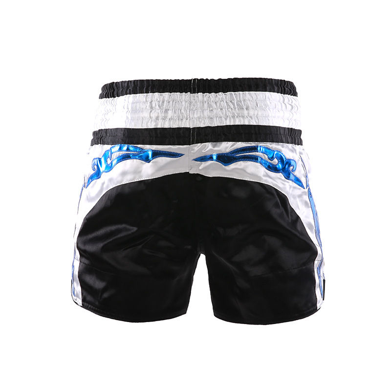 Muay Thai šorcevi za trening i natjecanja Sanda - kamuflažni uzorak, unisex za odrasle, materijal od poliesterske smjese, podstava 100% poliester