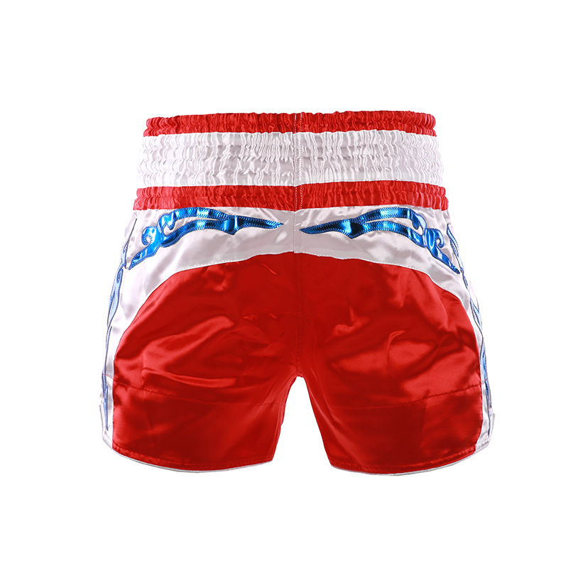Muay Thai šorcevi za trening i natjecanja Sanda - kamuflažni uzorak, unisex za odrasle, materijal od poliesterske smjese, podstava 100% poliester
