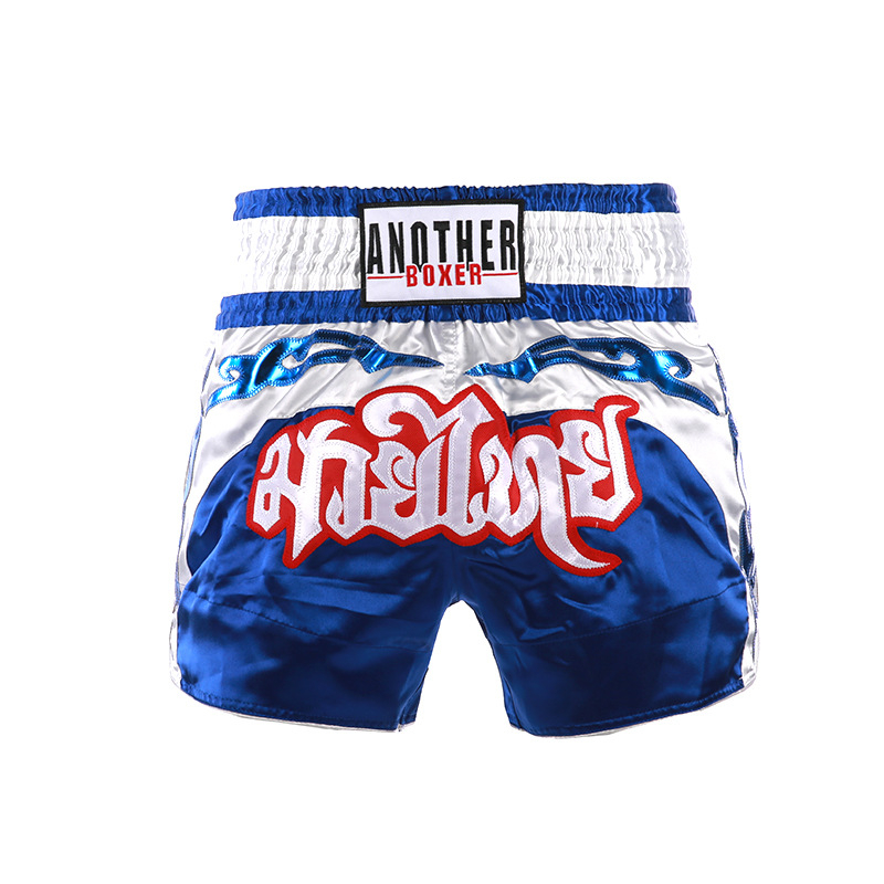 Muay Thai šorcevi za trening i natjecanja Sanda - kamuflažni uzorak, unisex za odrasle, materijal od poliesterske smjese, podstava 100% poliester