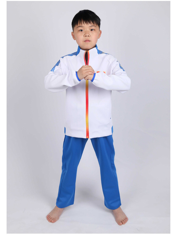Unisex dječja Sanda sportska odjeća za borilačke vještine, 280 g težina tkanine, South Korea Silk tkanina s podstavom od 100% bambus vlakana, mogućnost logotipa