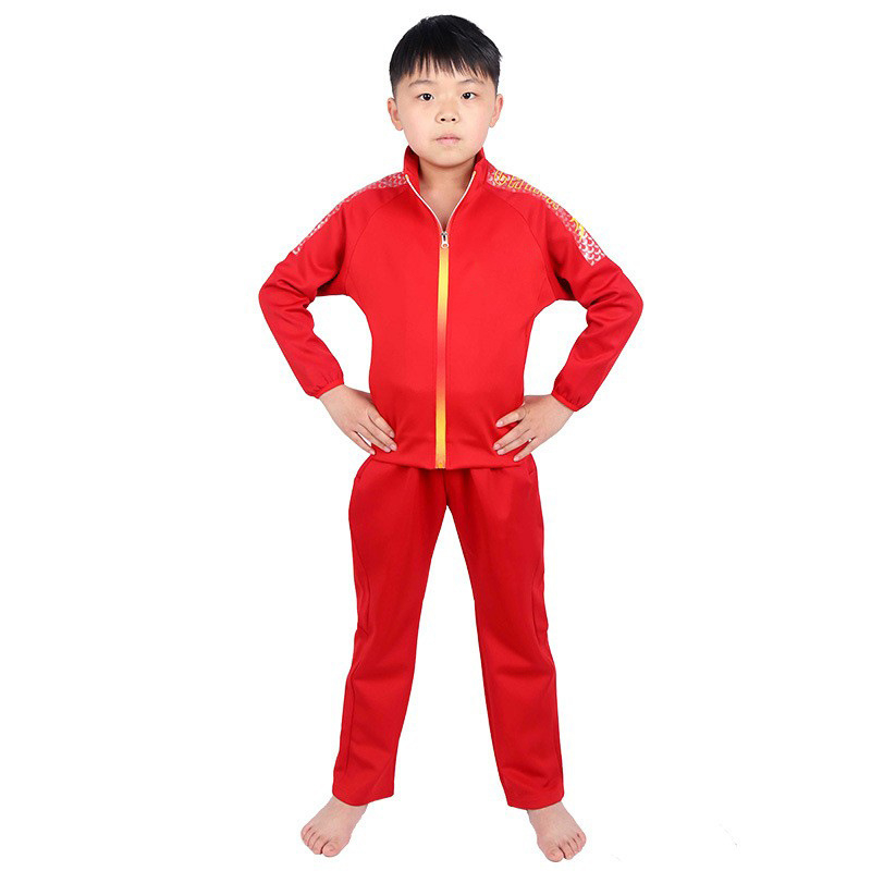 Unisex dječja Sanda sportska odjeća za borilačke vještine, 280 g težina tkanine, South Korea Silk tkanina s podstavom od 100% bambus vlakana, mogućnost logotipa