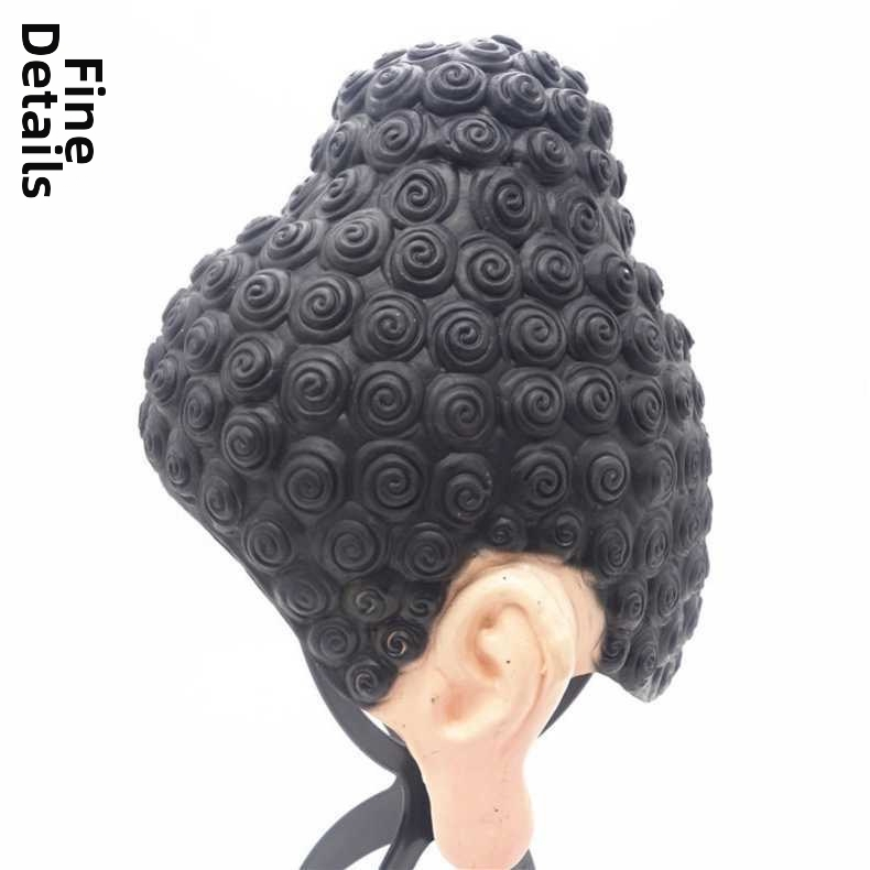 Kostīmu maska – latekss, Guanyin Bodhisattva tēma, jautrs stils, DIY, Halloween