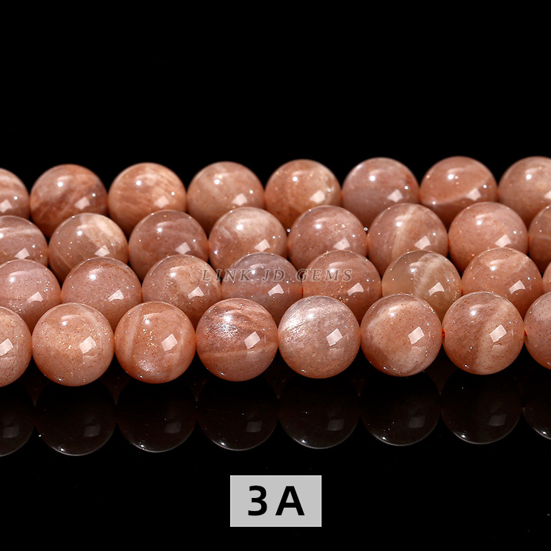 Jingde Sunčev kamen Labave perle – DIY komponente za nakit, rezanje-brušenje-poliranje, polu završni elementi za narukvicu