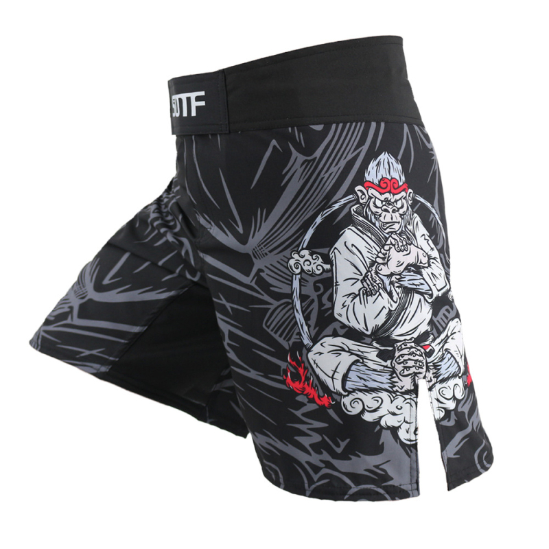 Muški trening odjeća za MMA/Sanda/Muay Thai, tkanina od poliestera mješavina 90%, podstava 90% poliester, tolerancija ±1–3 cm