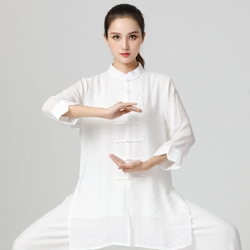 Női Tai Chi otthoni gyakorlókészlet – kender-pamut keverék, 55% pamut, 2022 tavasz