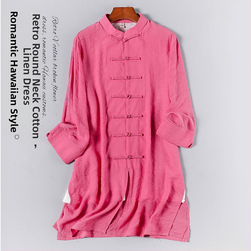 Női Tai Chi otthoni gyakorlókészlet – kender-pamut keverék, 55% pamut, 2022 tavasz