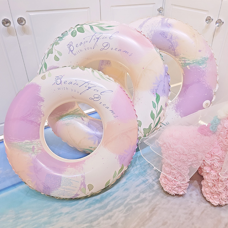 Plivački prsten za djecu - plastični, jednobojni