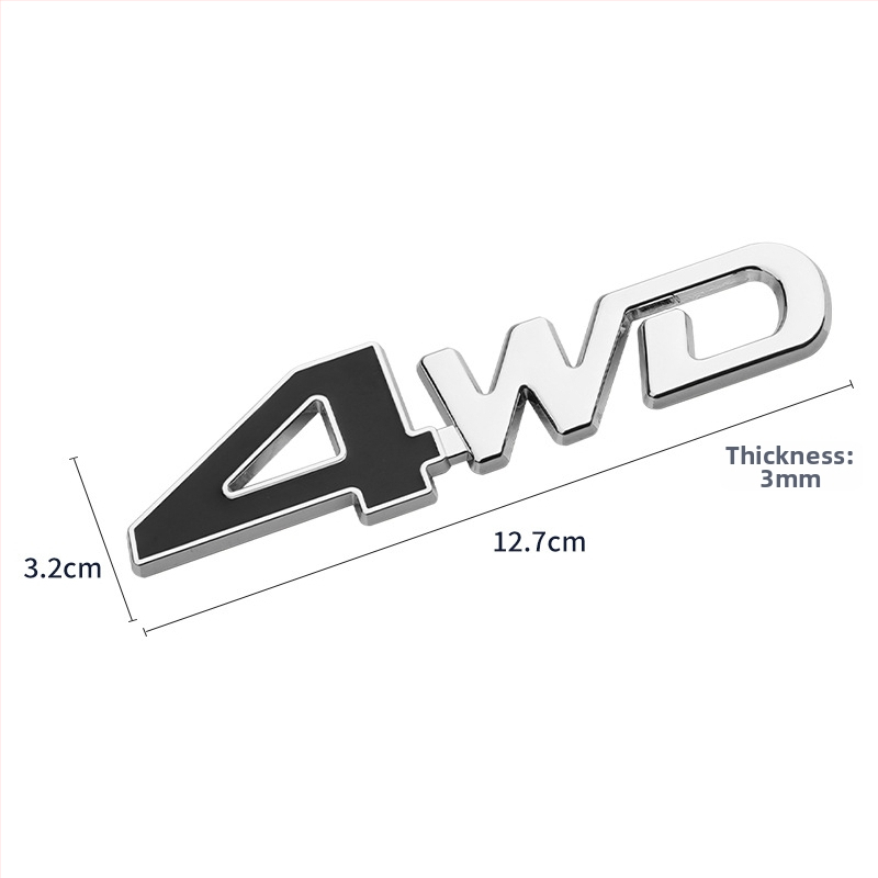 Dekál na karosériu, 3D materiál, lepenie lepidlom, univerzálny model, Platinum runner