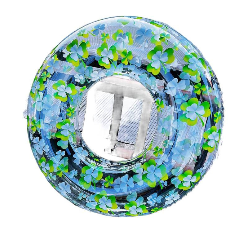 Novi debeli prozirni plivački prsten s zaštitom od prevrtanja za odrasle i djecu