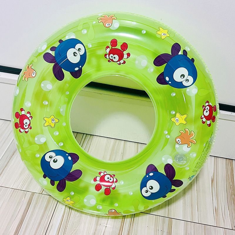 Novi debeli prozirni plivački prsten s zaštitom od prevrtanja za odrasle i djecu