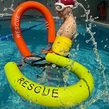 Plivački prsten za odrasle s reklamnim logom (Materijal: Drugi; Uzorak: Reklamni logotip; Namijenjeno za: Odrasle)