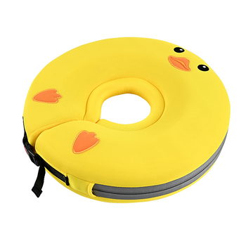 Balenra Plivački prsten za bebe – debeli, bez napuhavanja, s izšivenim uzorkom, 3D ekološki materijal s prozračnim slojem, za plivanje i vodene igre