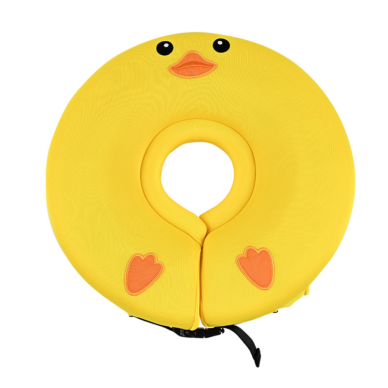 Balenra Plivački prsten za bebe – debeli, bez napuhavanja, s izšivenim uzorkom, 3D ekološki materijal s prozračnim slojem, za plivanje i vodene igre