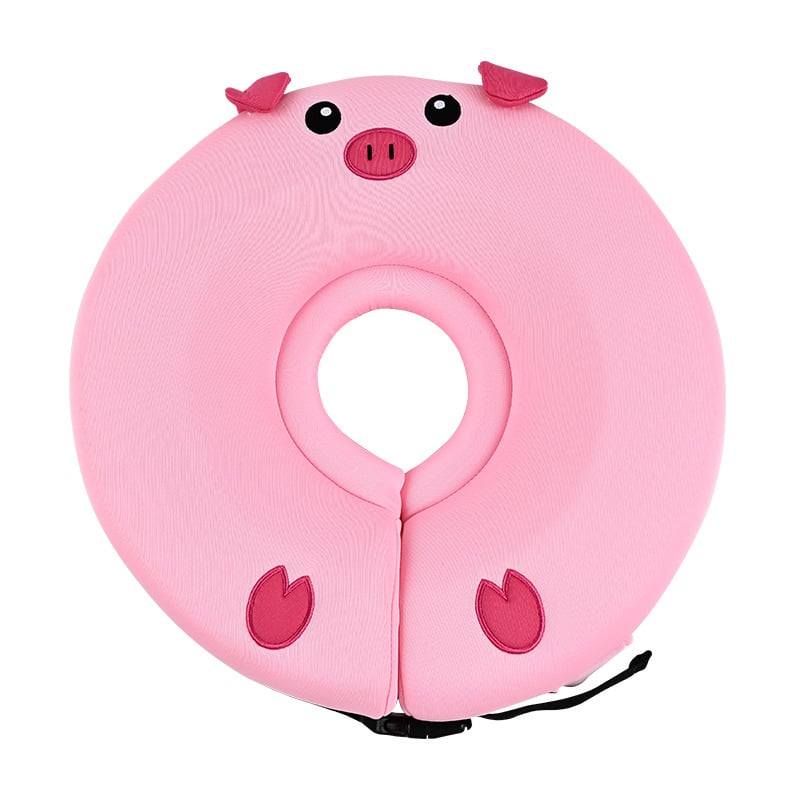 Balenra Plivački prsten za bebe – debeli, bez napuhavanja, s izšivenim uzorkom, 3D ekološki materijal s prozračnim slojem, za plivanje i vodene igre