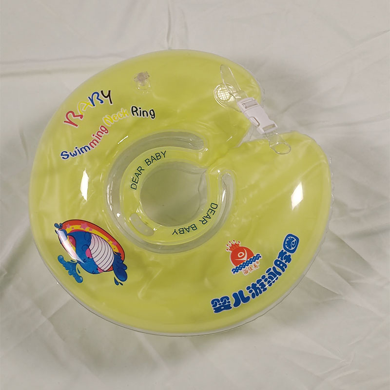 Bath beauty Vaikų plaukimo žiedas — ekologiškas PVC, 0,3 mm storis, karikatūrinis raštas
