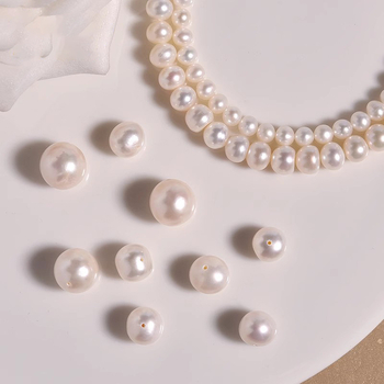 DIY dodaci za nakit - (prirodne slatkovodne perle, okrugle perle s rupom, polugotov materijal, drum perle)