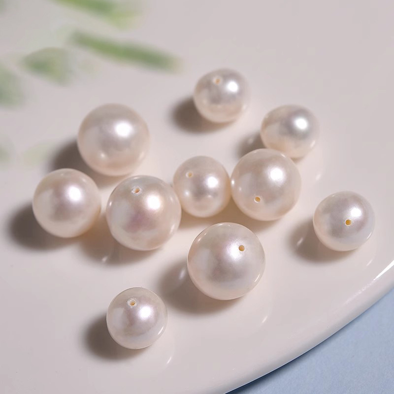 DIY dodaci za nakit - (prirodne slatkovodne perle, okrugle perle s rupom, polugotov materijal, drum perle)