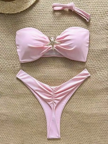 2026 nova dvodijelna bikini u europsko-američkom stilu, seksi i usko pristaje ženama, ljeto na plaži