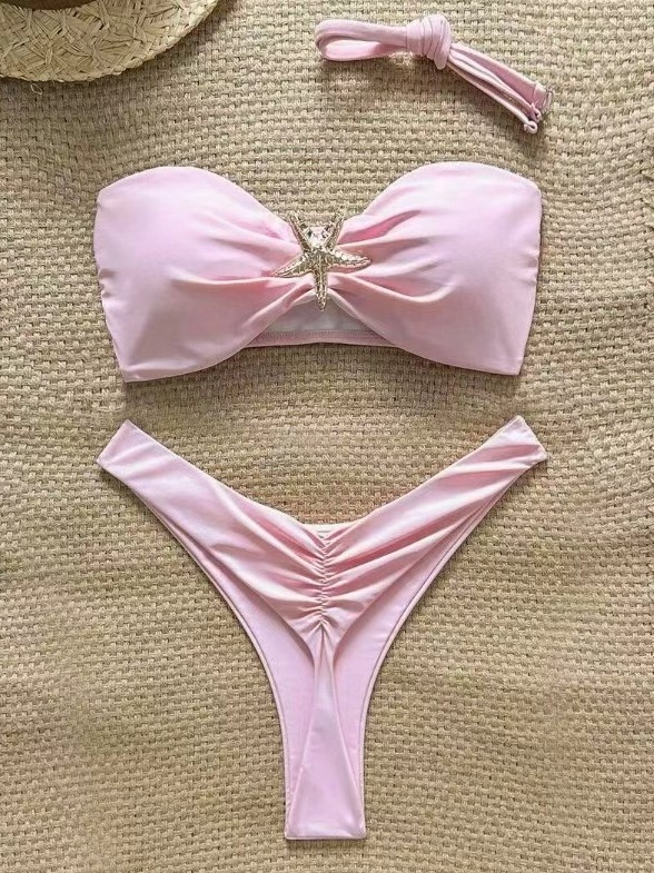 2026 nova dvodijelna bikini u europsko-američkom stilu, seksi i usko pristaje ženama, ljeto na plaži