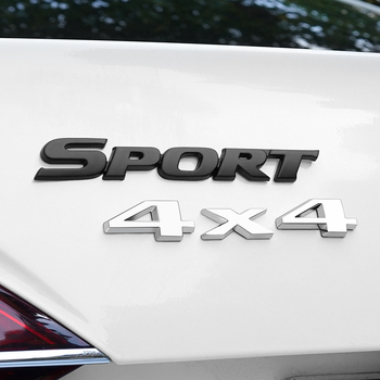Emblemă spate 4x4, autocolant 3D pentru caroserie, adeziv, model universal, model V6V8