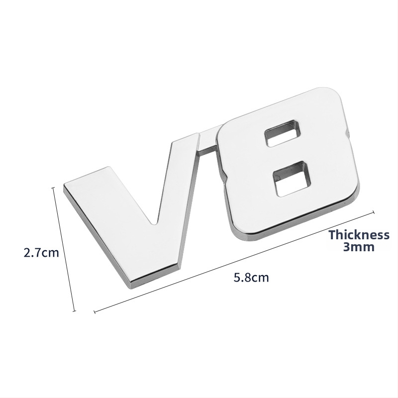 4x4 automobilio korpuso lipdukas - 3D lipdukas, lipnus tipas, universalus modelis