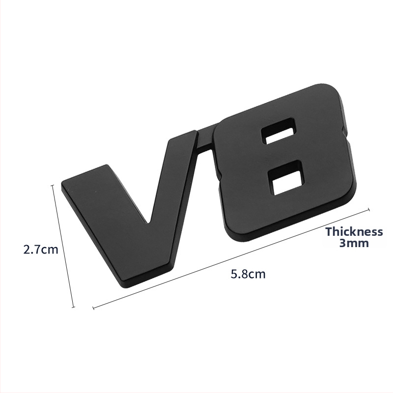 4x4 automobilio korpuso lipdukas - 3D lipdukas, lipnus tipas, universalus modelis