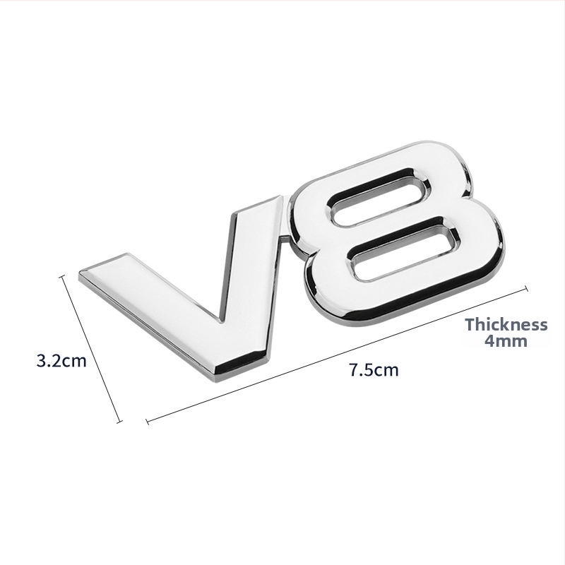 4x4 automobilio korpuso lipdukas - 3D lipdukas, lipnus tipas, universalus modelis