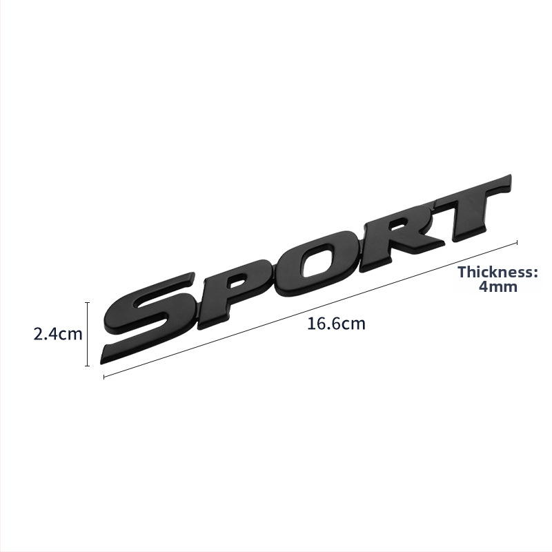 4x4 automobilio korpuso lipdukas - 3D lipdukas, lipnus tipas, universalus modelis