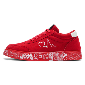 Pantofi pentru skateboard: vârf rotund, partea superioară PU, înălțime joasă, branț EVA, talpă PVC