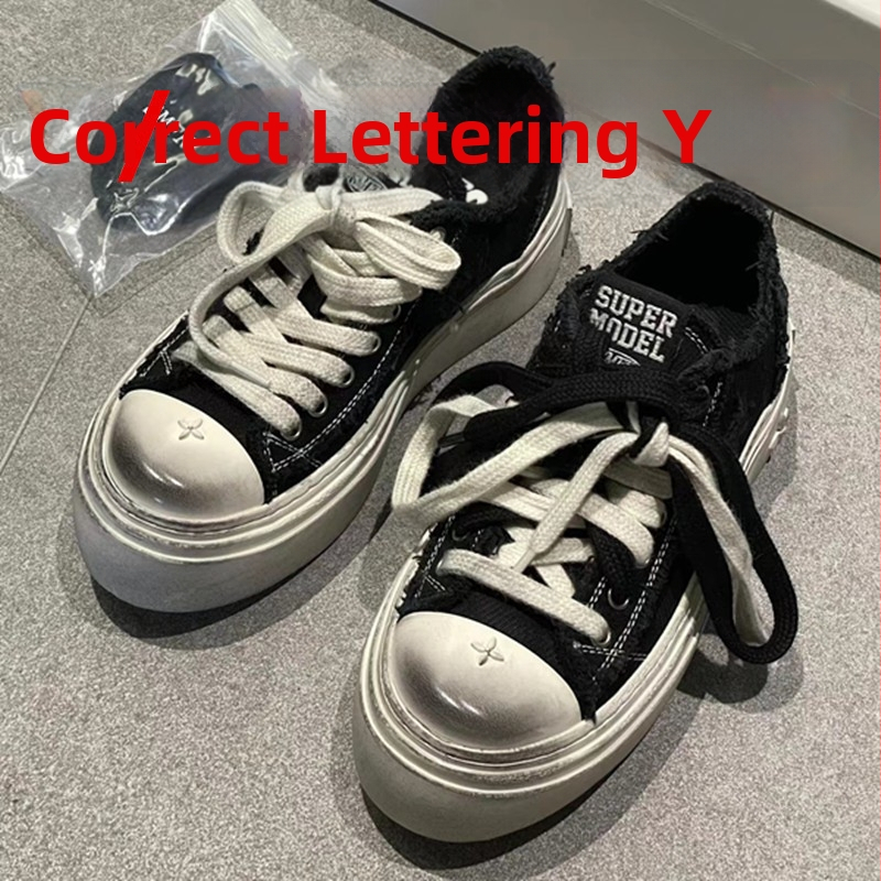 Canvasové tenisky s 3-7 cm zvýšením výšky, hrubá gumová podrážka, zapínanie na šnúrky vpredu