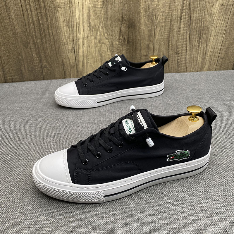 Unisex platnene tenisice, prozračne i udobne, niski profil, gumeni potplat, korejski stil (Gornji dio: platno; Stil: korejska verzija; Otvaranje: plitko; Zatvaranje: bez vezica; Potplat: gumeni)