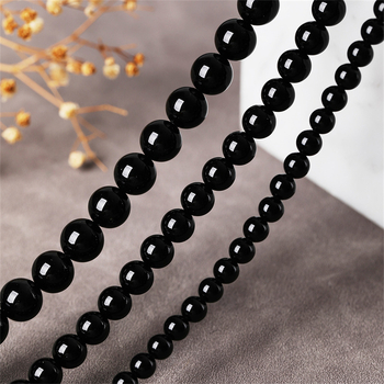 Komponente za DIY nakit – slobodne perle od ahata, kružnog oblika, poluzavršeni dijelovi za dugačak lanac