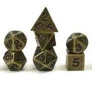 Метален мини комплект зарове — цинкова сплав, правоъгълен стил, четири страни дизайн, персонализирана обработка, за шах и игри с карти