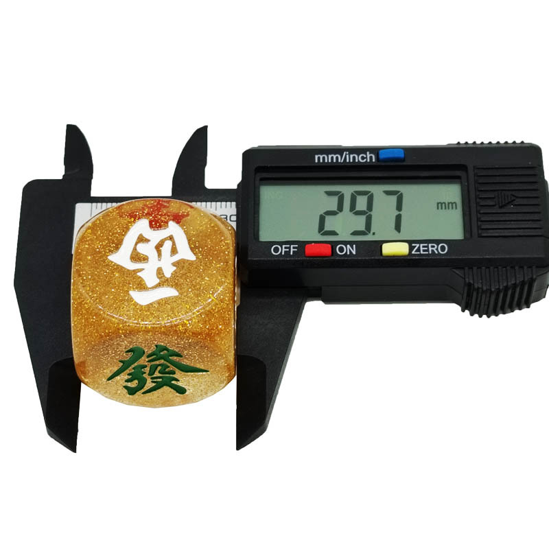 Szélirányú kockák rezinból mahjonghoz és társasjátékokhoz — Come Bring Wealth