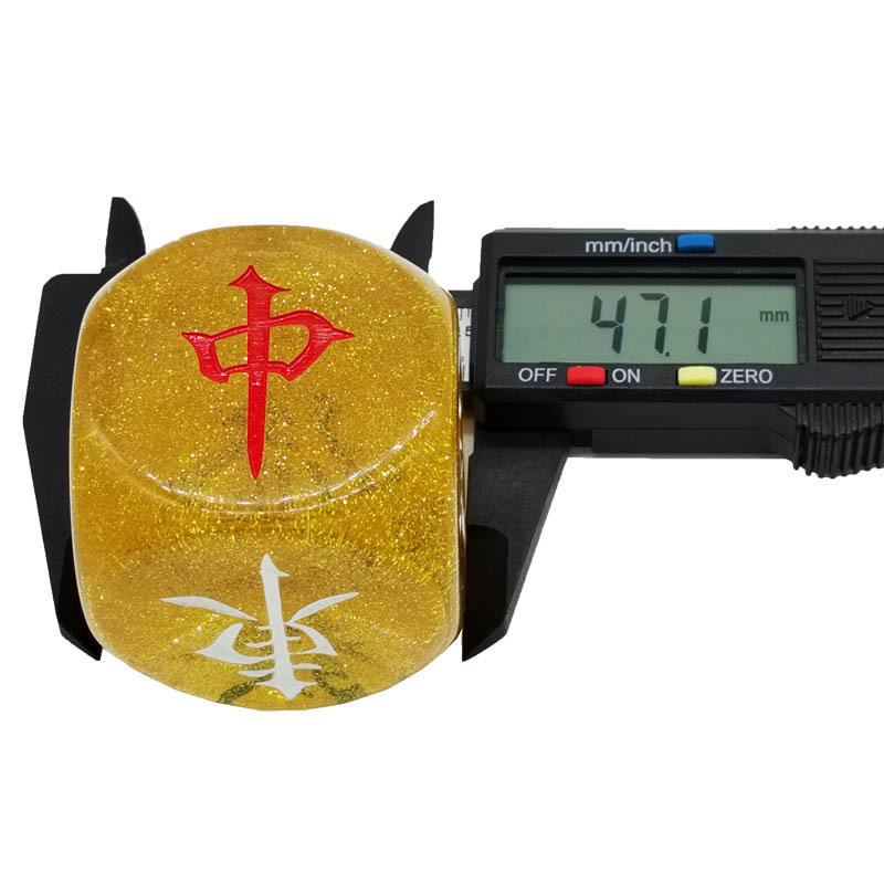 Szélirányú kockák rezinból mahjonghoz és társasjátékokhoz — Come Bring Wealth