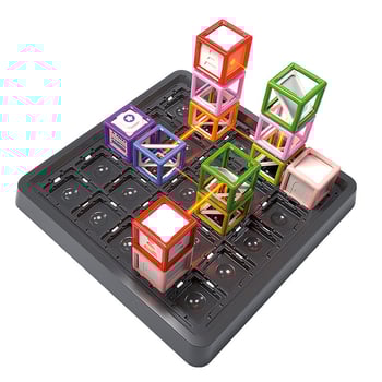 Joc de masă Laser Labirint — Jucărie STEM cu temă spațială pentru concentrare și gândire logică