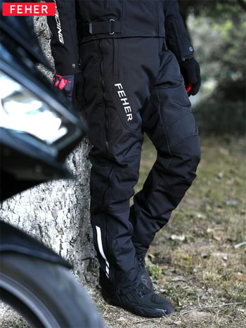 Feher унисекс мотоциклетни панталони за колоездене през зимата – защита срещу падане