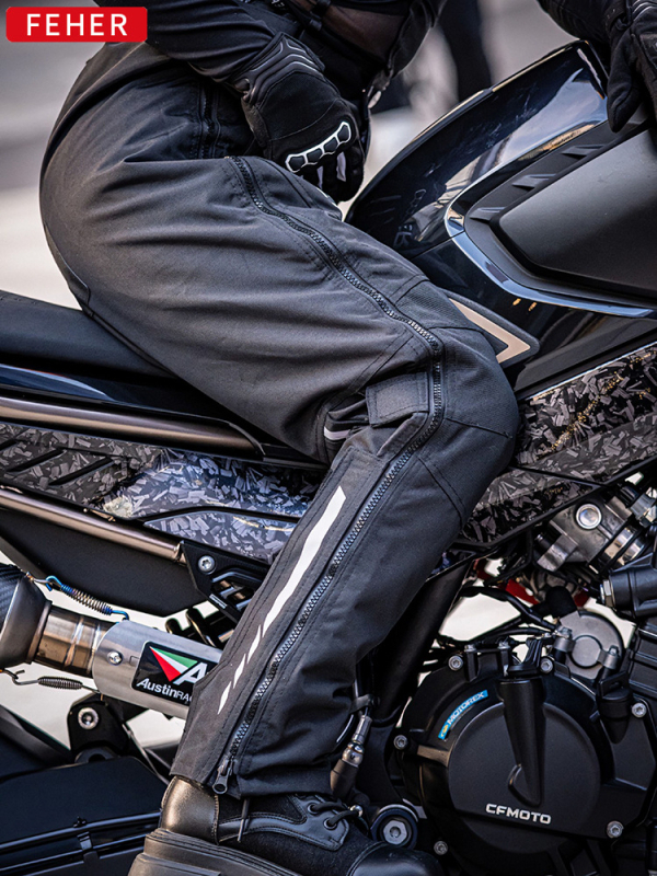 Feher унисекс мотоциклетни панталони за колоездене през зимата – защита срещу падане