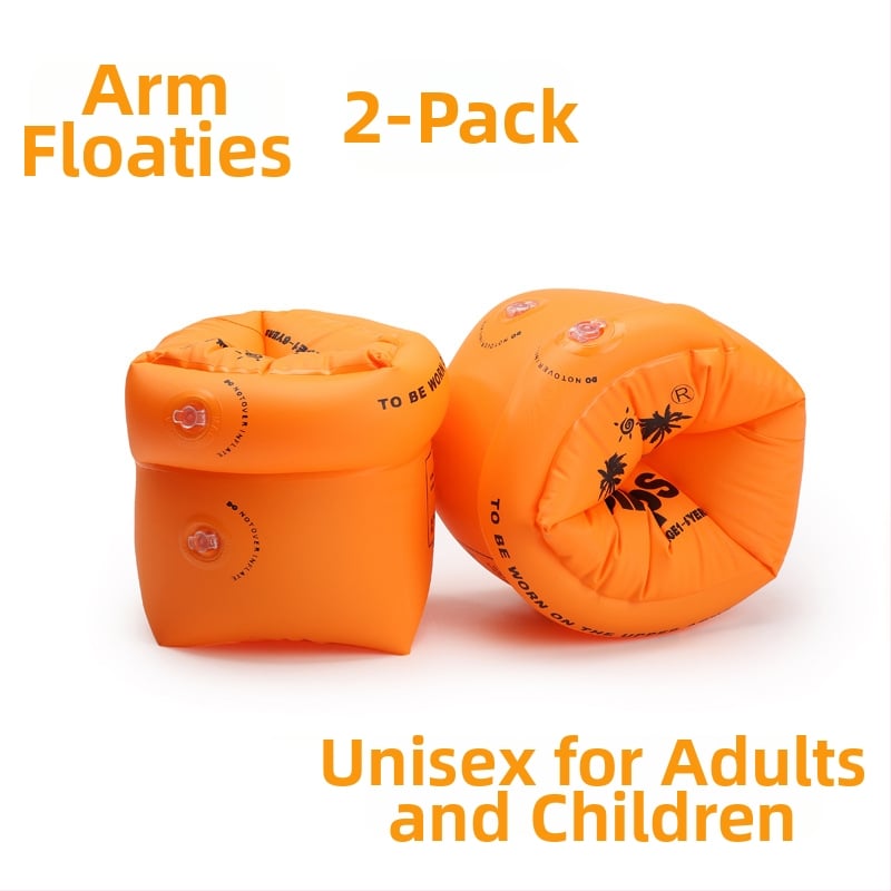 Vaikų plaukimo rankos žiedas – dryžinis raštas, ekologiškas PVC, storis 0,22 mm, vandens žaidimai