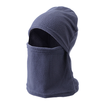 Jednokatna topla balaklava kapuljača za zimu – poliester, unisex, zaštita lica za vožnju biciklom i skijanje