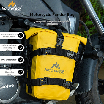 Naturepeak PVC velosipēdu soma, 8 L ietilpība