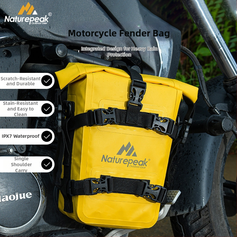 Naturepeak PVC velosipēdu soma, 8 L ietilpība