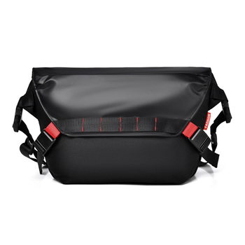 Vīriešu krūšu soma – pilsētas vienkāršība, izturīgs audums, neilona oderējums, liela ietilpība