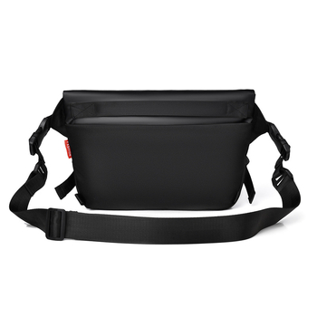 Vīriešu krūšu soma – pilsētas vienkāršība, izturīgs audums, neilona oderējums, liela ietilpība