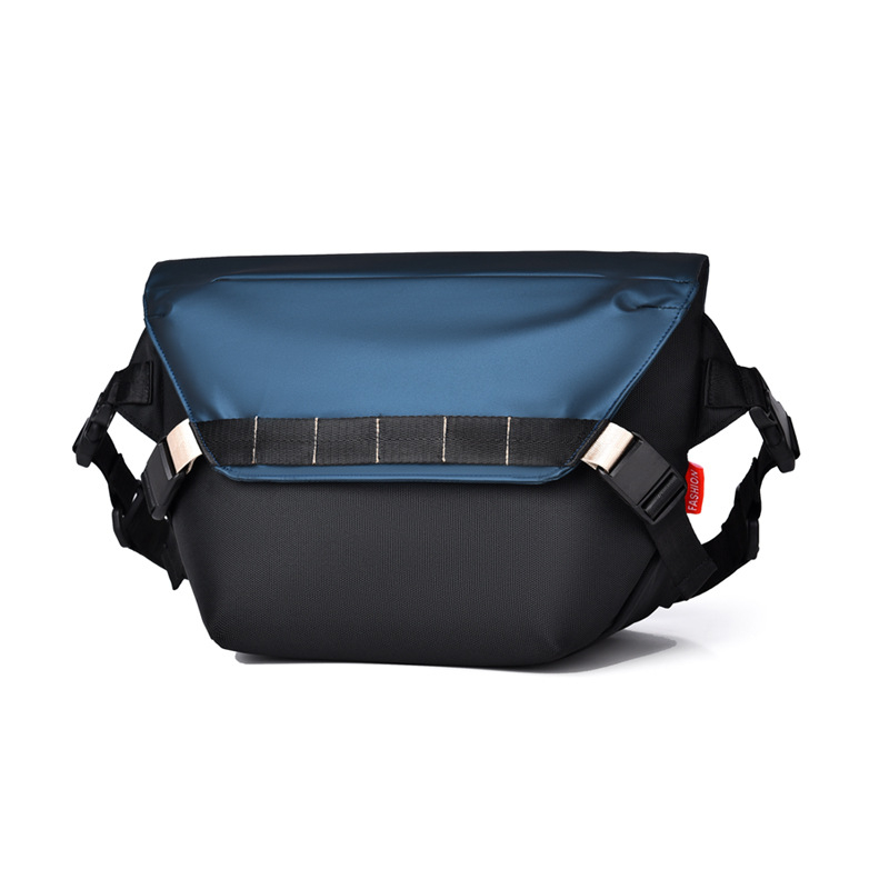 Vīriešu krūšu soma – pilsētas vienkāršība, izturīgs audums, neilona oderējums, liela ietilpība