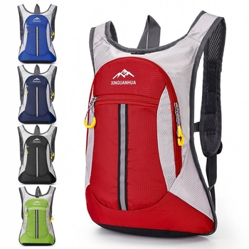 Раница за походи и колоездене на открито, полиестер, за мъже, ледено-снежни спортове