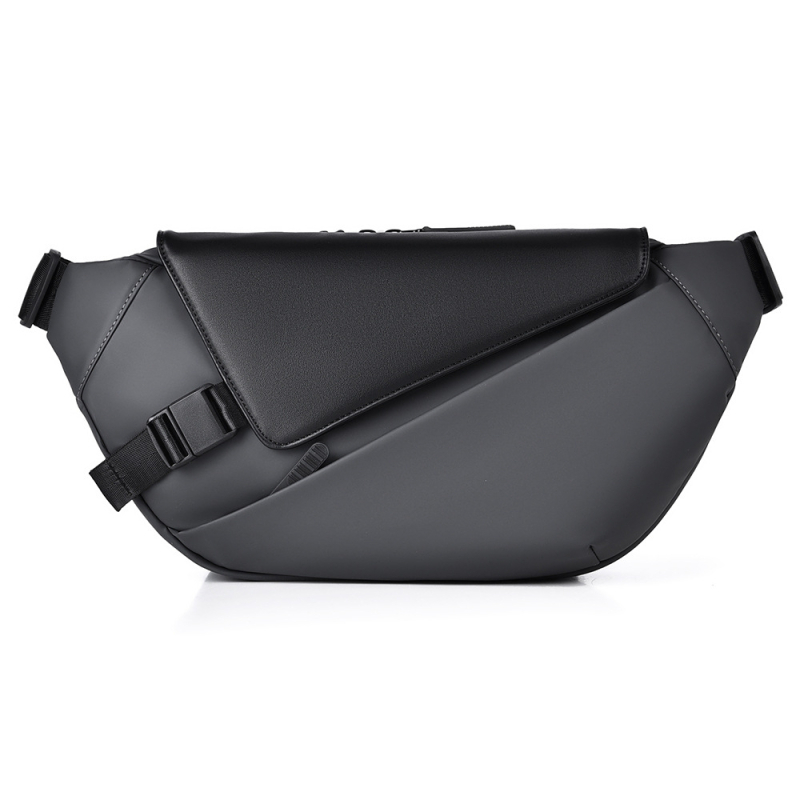 Vīriešu krūšu soma - filmas tekstūra, elpojoša, poliesteris iekšējā odere, biznesa elites stils